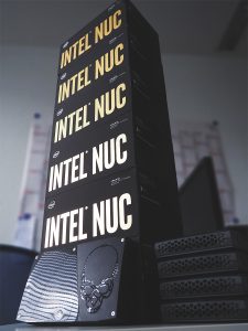 Intel NUC Lieferung bei der GFU