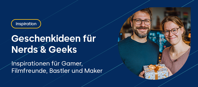 Weihnachtsgeschenke f&uuml;r Nerds & Geeks Thumbnail