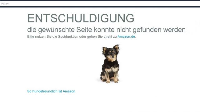 amazon.de lässt die Hunde von der Leine.