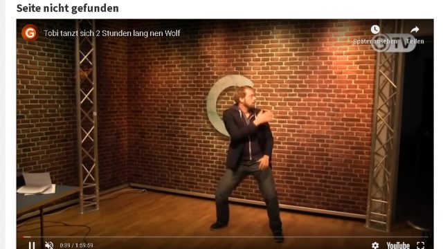 giga.de lässt tobi tanzen
