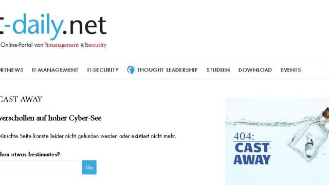 it-daily.net ist auf hohe Cyber-See verschollen